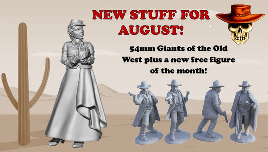 NEW STUFF FOR AUGUST!