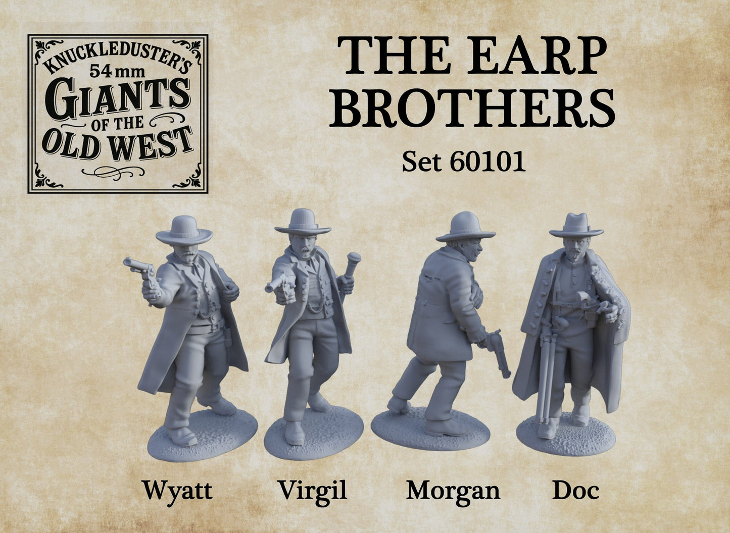 The Earp Brothers (54mm)