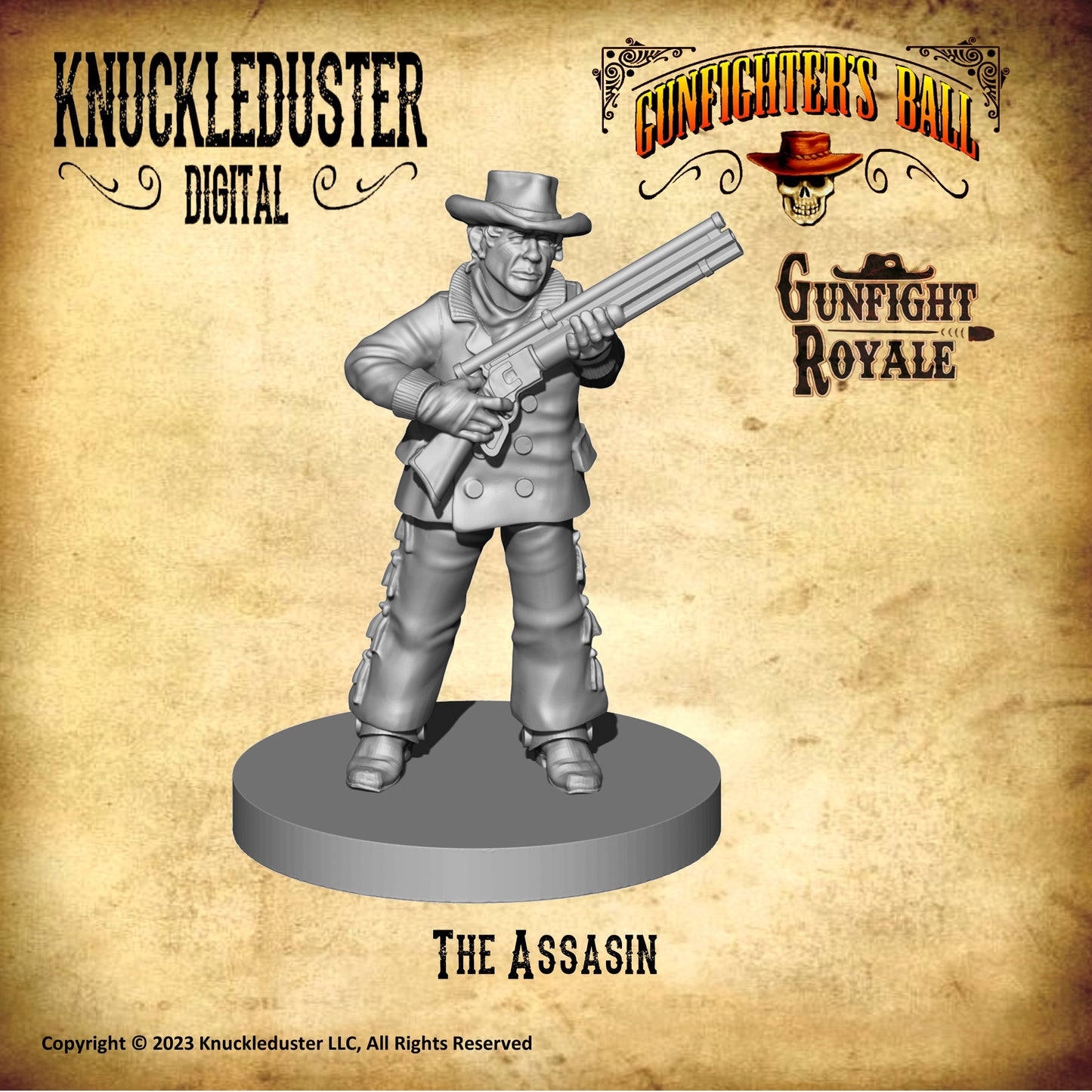 Gunfighter's Ball Assassin (STLs)