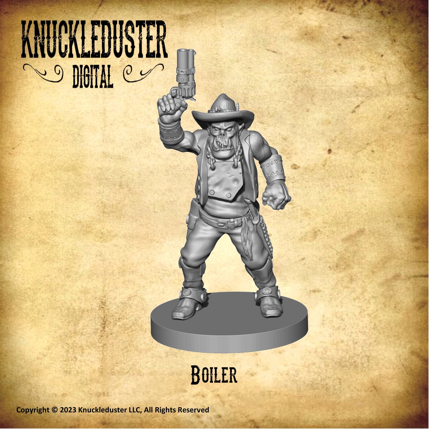 Boiler Orc (Printable STL)