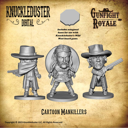 Gunfight Royale Mankillers STLs