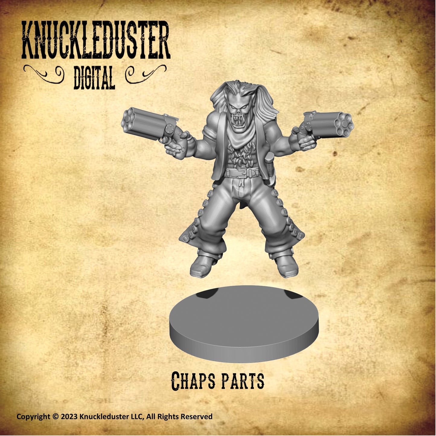 Chaps the Orc (Printable STL)