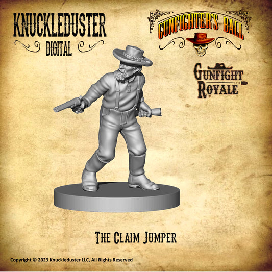Gunfighter's Ball Claim Jumper (STLs)