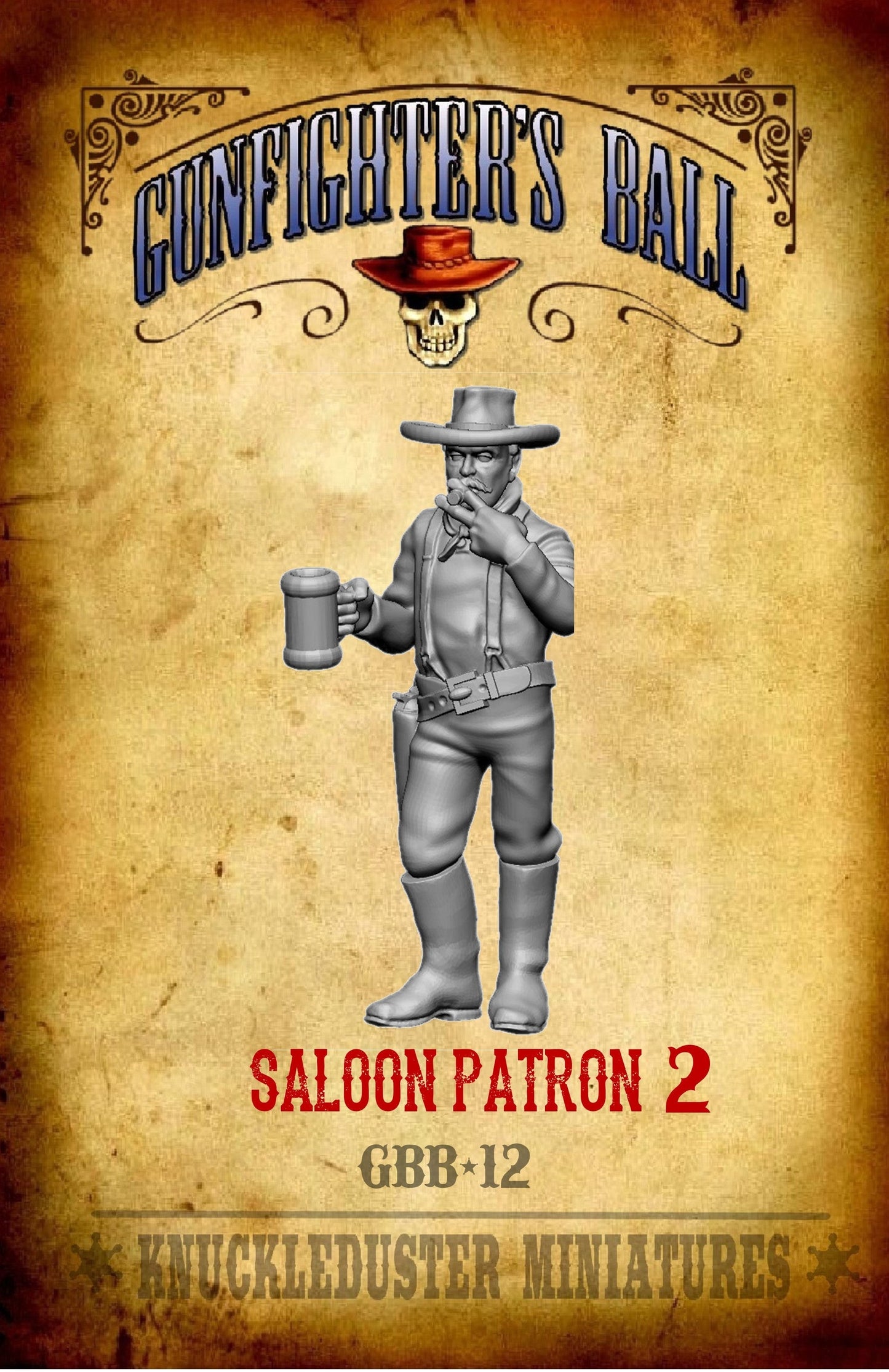 Saloon Patron 2 (Snap Tray)