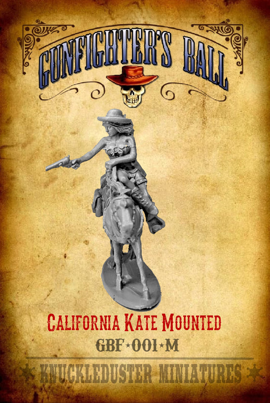 California Kate Mounted Sidesaddle