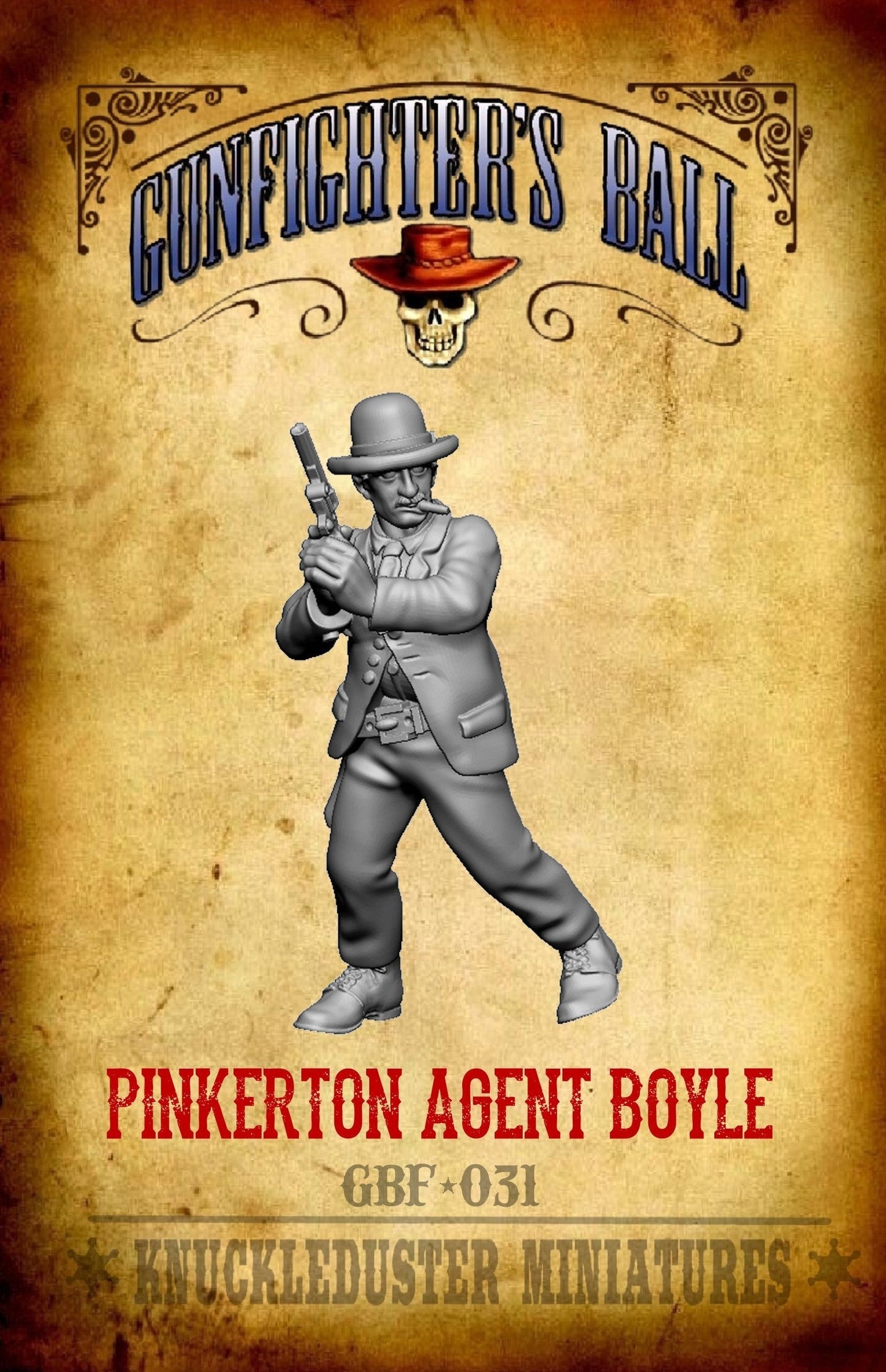 Pinkerton Agent Boyle (Snap Tray)