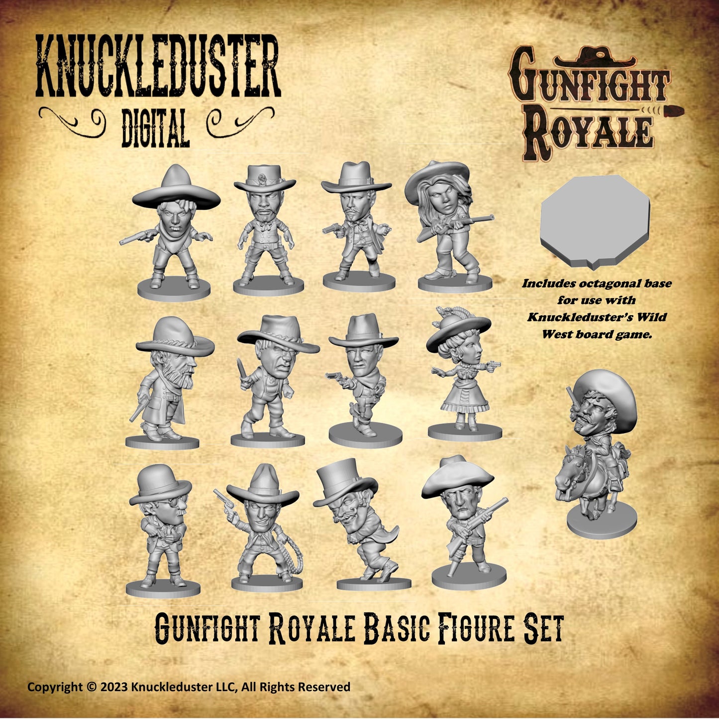 Gunfight Royale Basic Set STLs