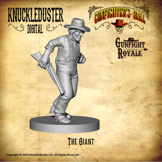 Gunfighter's Ball Giant (STLs)