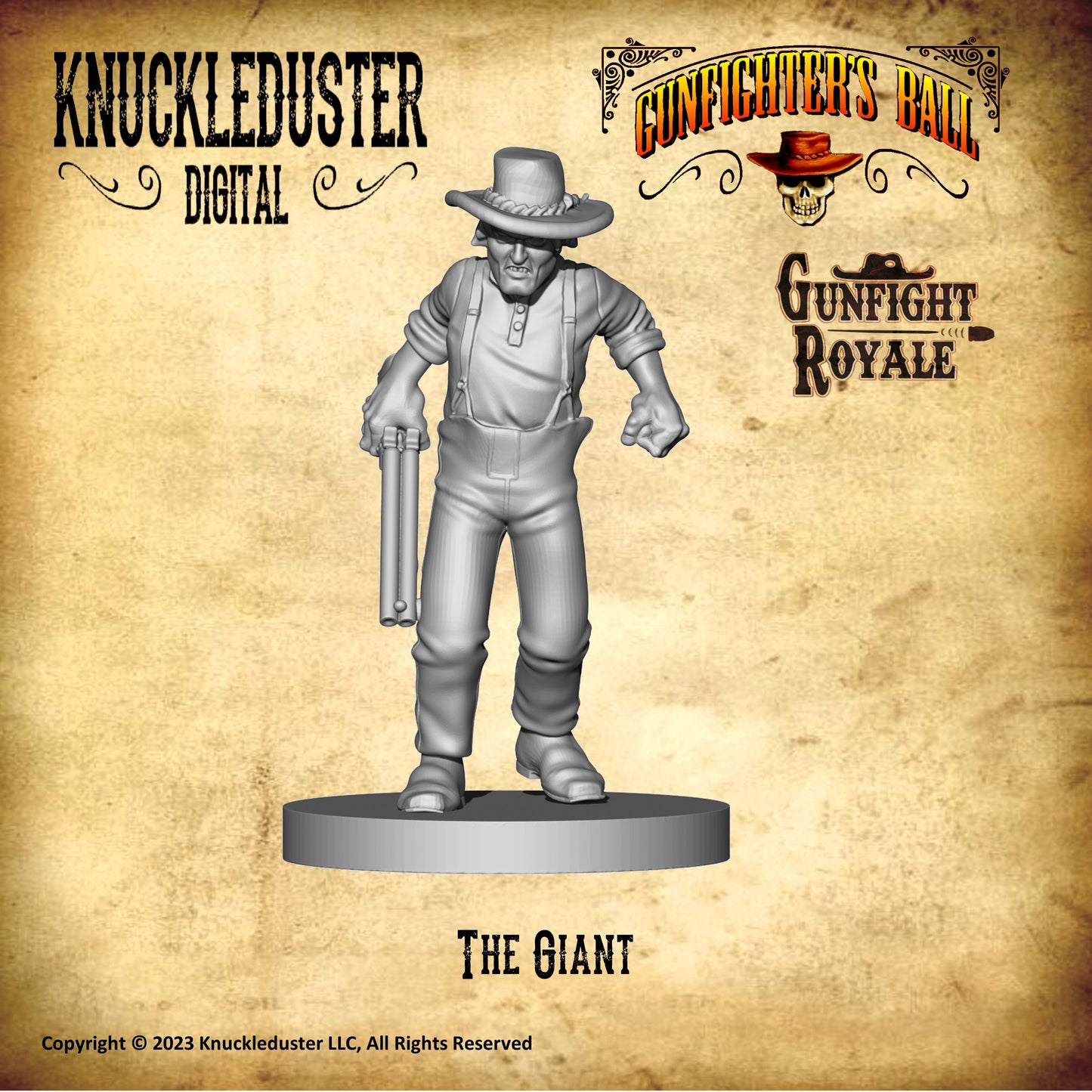 Gunfighter's Ball Giant (STLs)
