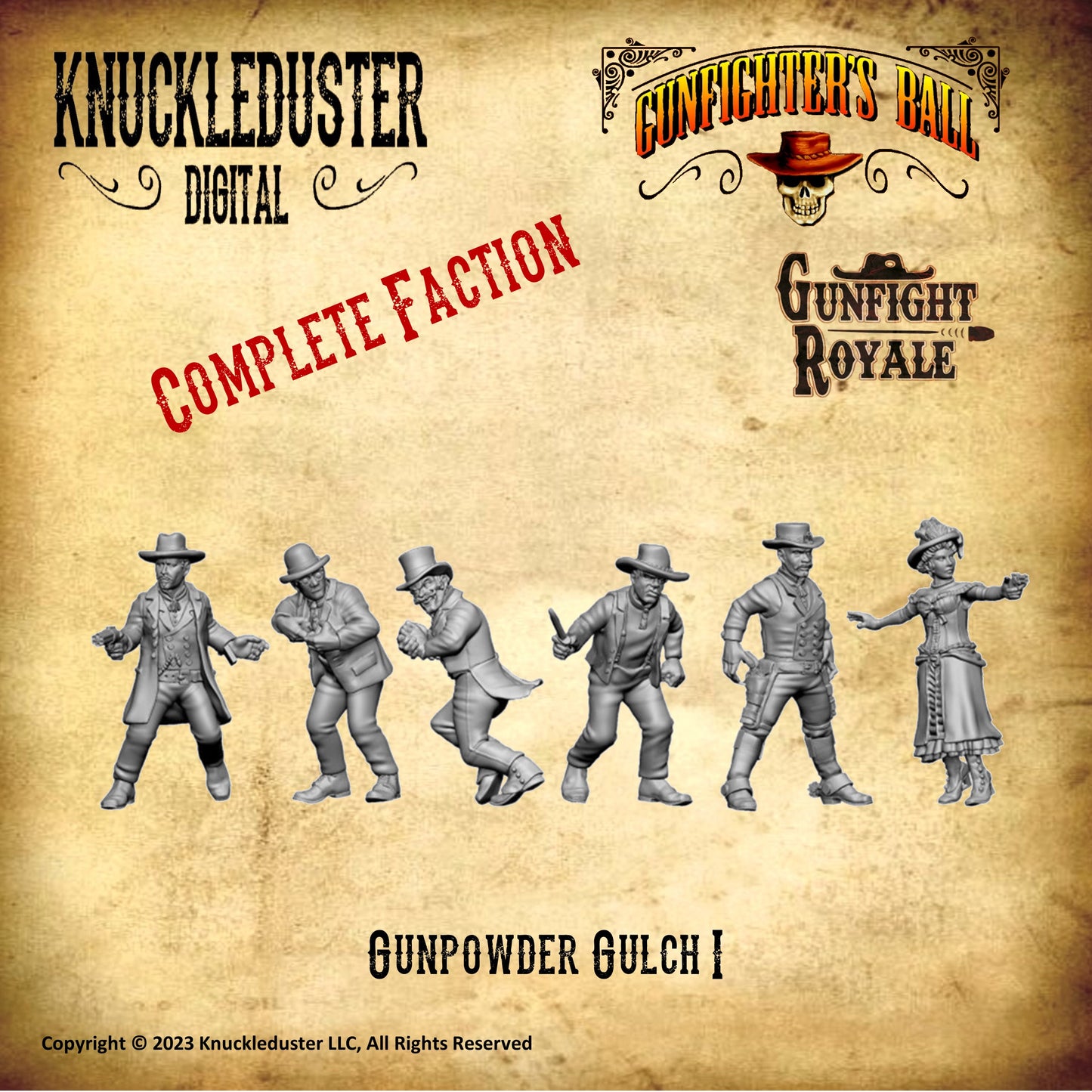 Gunpowder Gulch I Printable Faction (STLs)