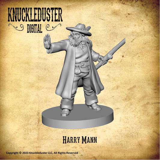 Harry Mann (Printable STL)