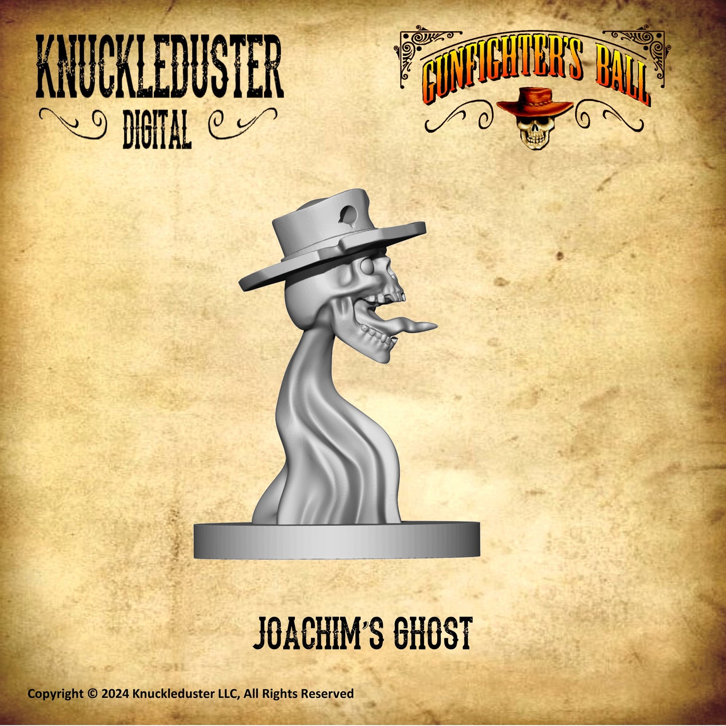 Joachim's Ghost (Printable STL)