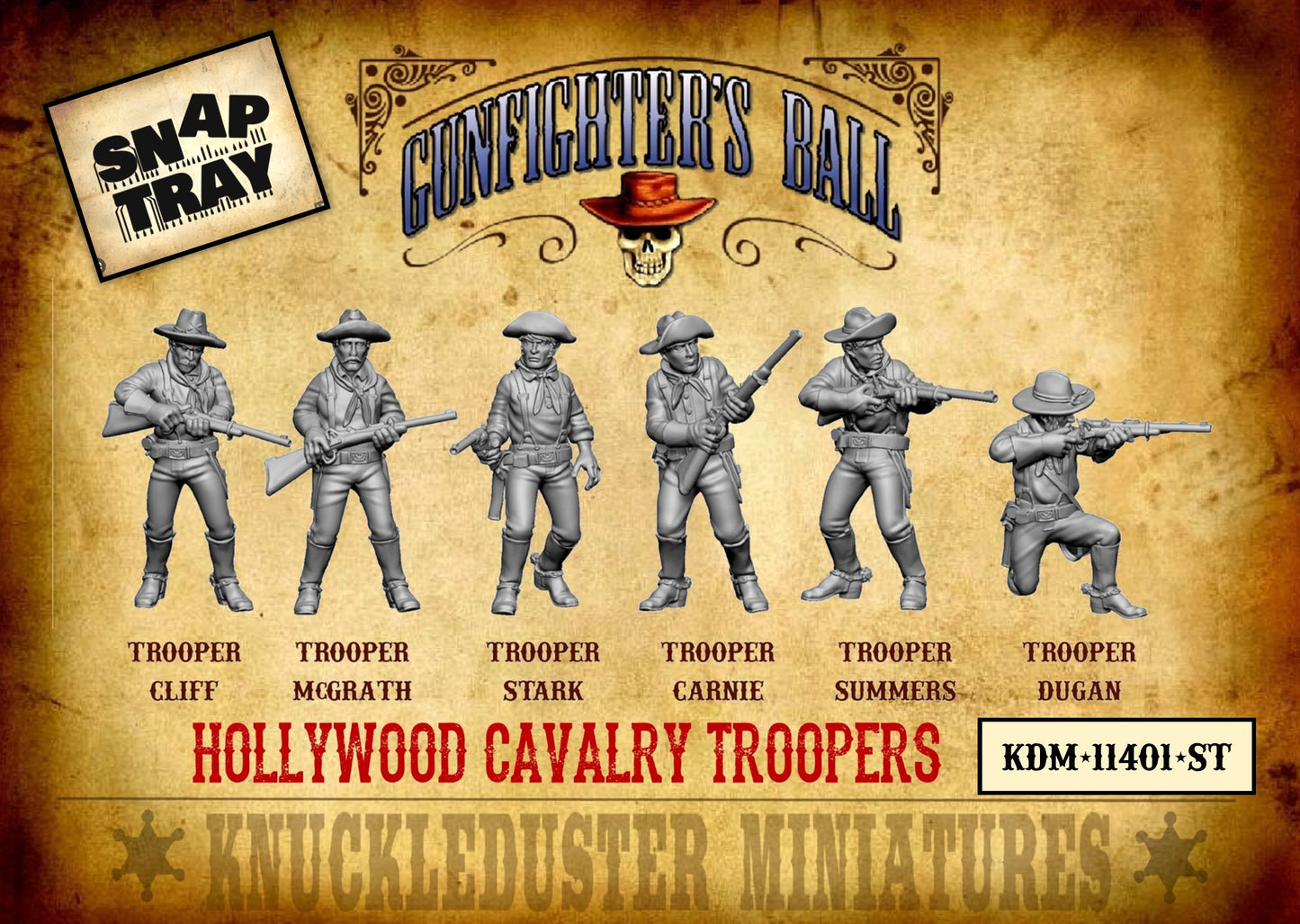 Hollywood Cavalry SNAP TRAY!