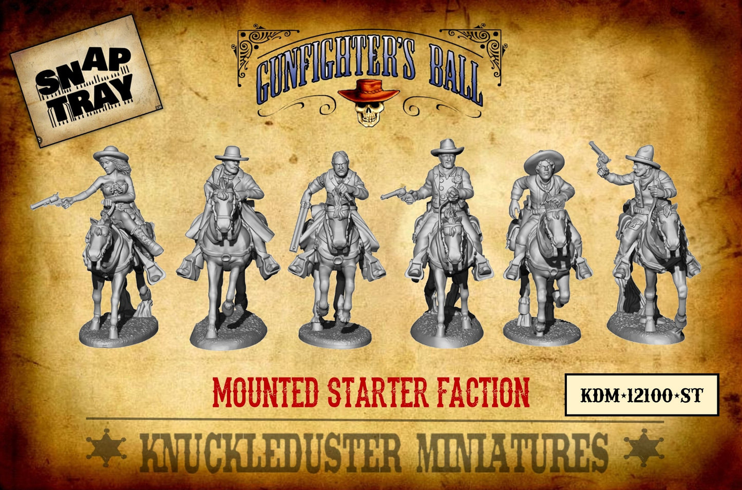 Mounted Starter Faction SNAP TRAY!
