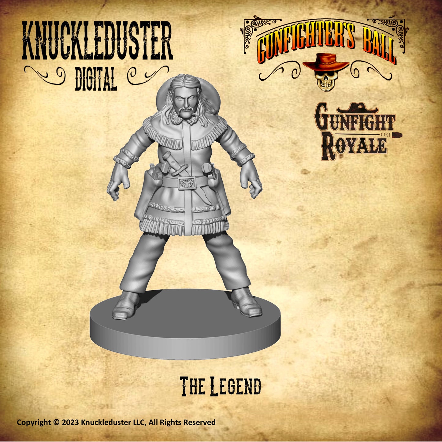 Gunfighter's Ball Legend (STLs)