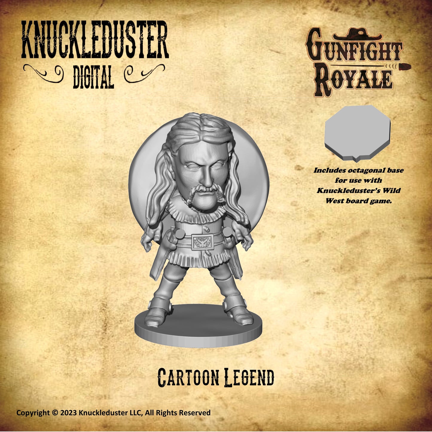 Gunfight Royale Cartoon Legend STL