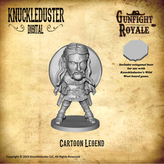 Gunfight Royale Cartoon Legend STL