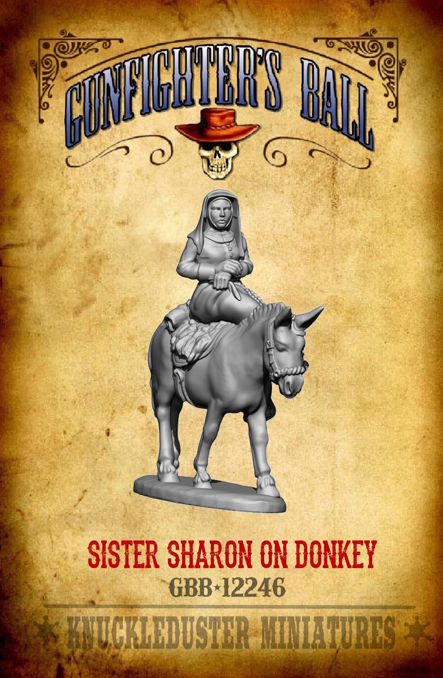 Mounted Sister Sharon