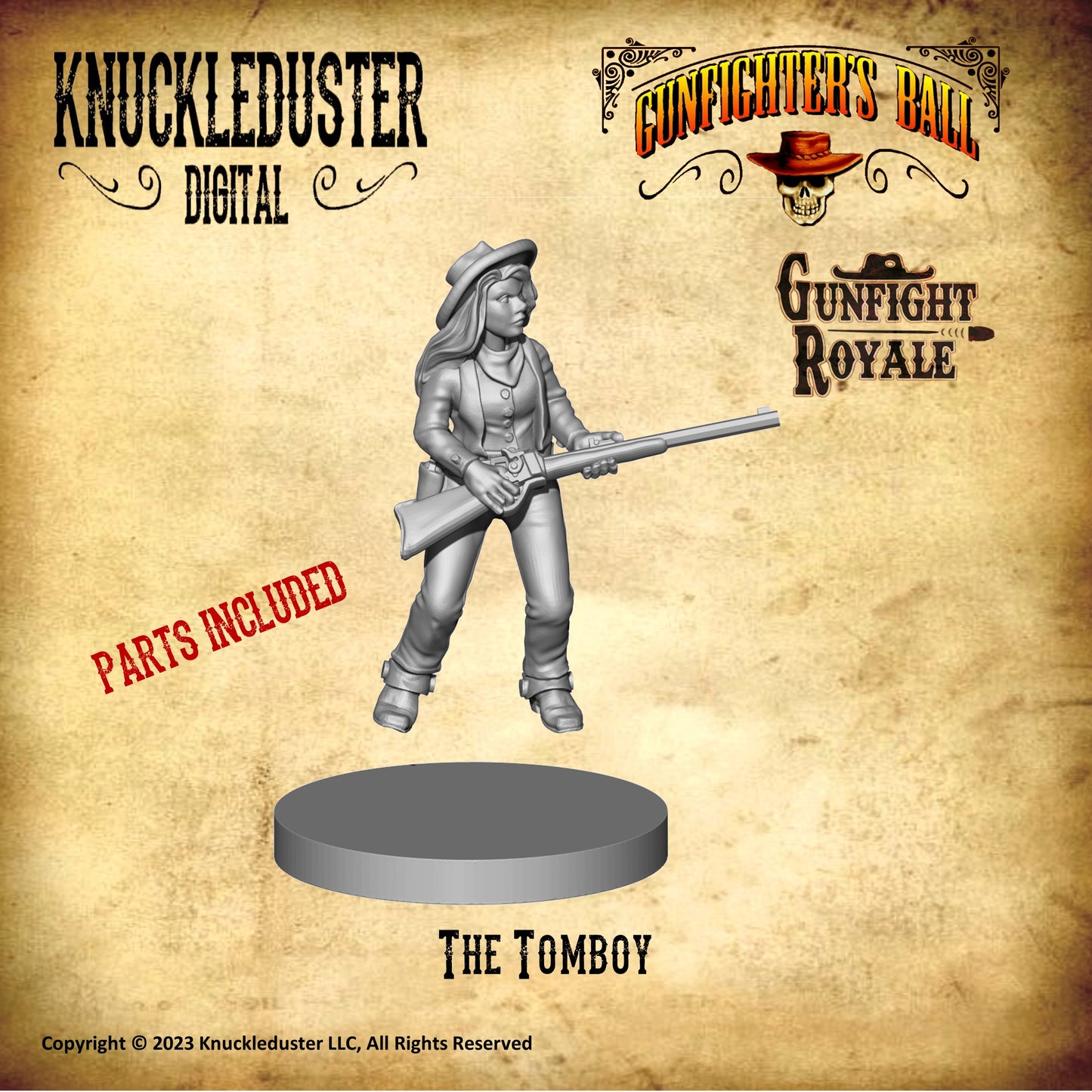 Gunfighter's Ball Tomboy (STLs)