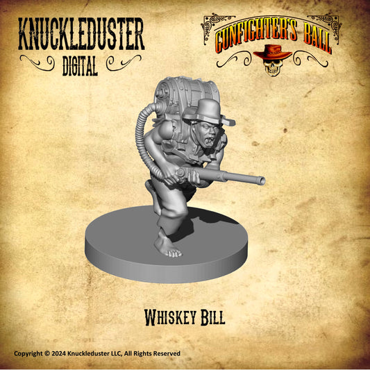 Whiskey Bill (Printable STL)
