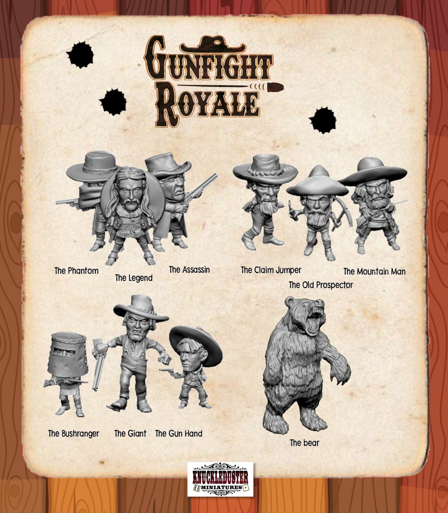 Gunfight Royale Expansion Figure Set