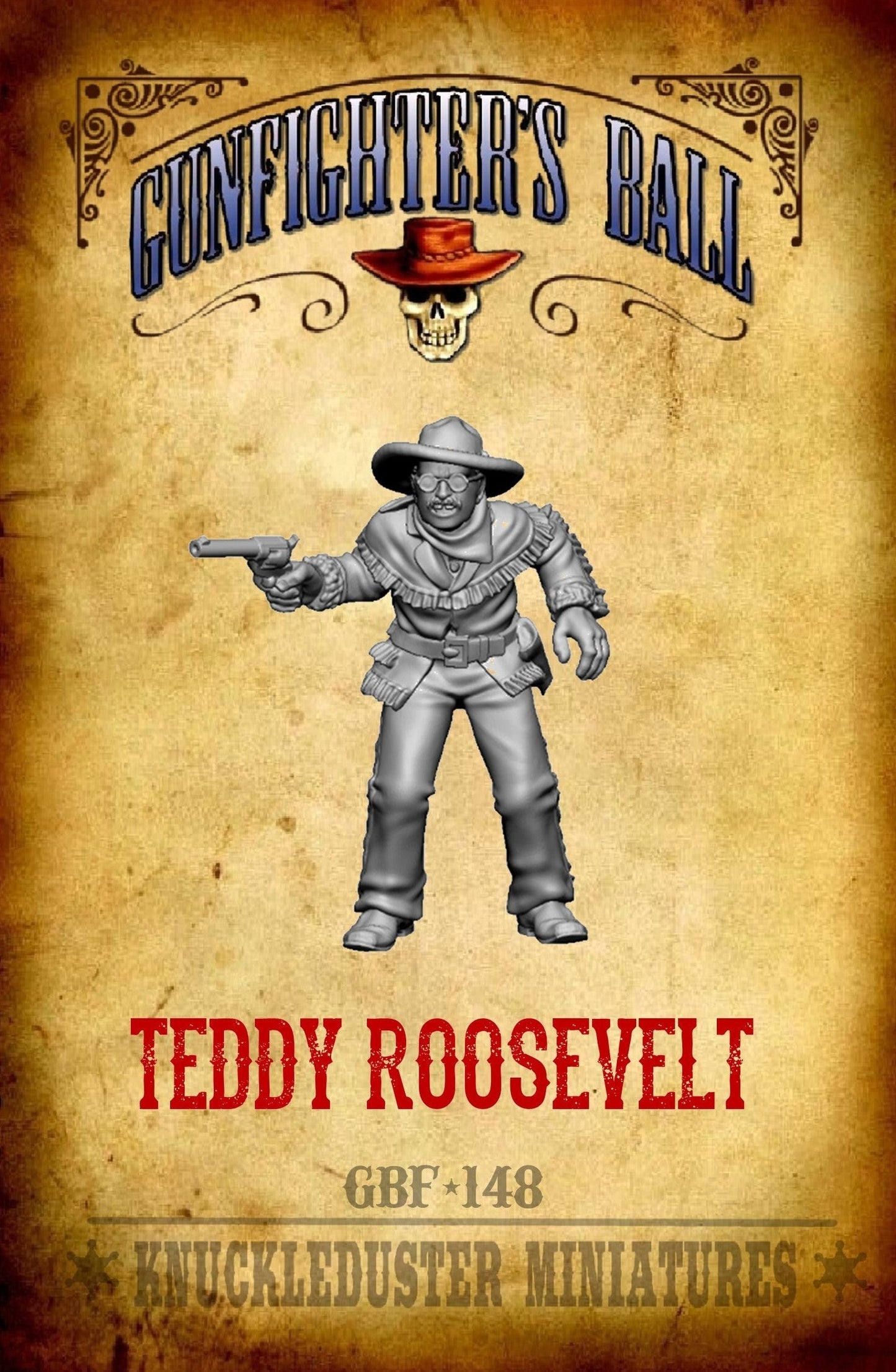 Teddy Roosevelt (Snap Tray)