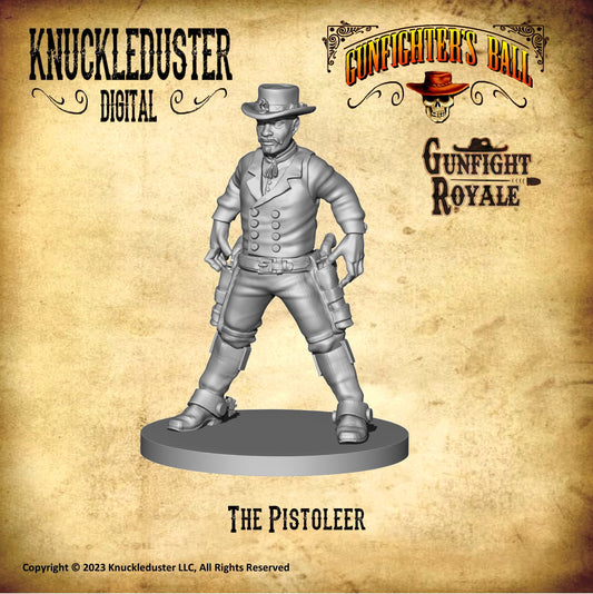 Gunfighter's Ball Pistoleer (STLs)