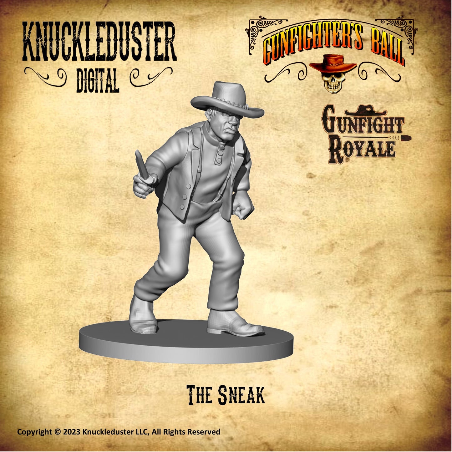 Gunfighter's Ball Sneak (STLs)