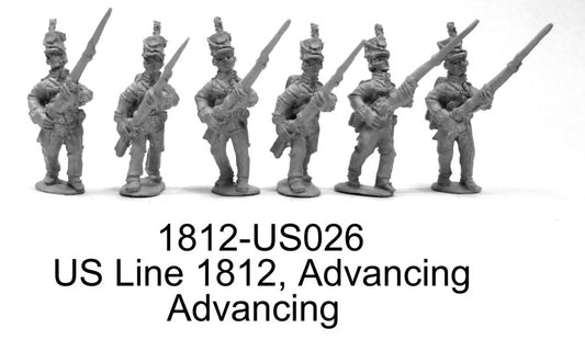US Line 1812, Advancing