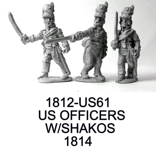 US Officers w/Shakos