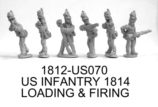 US Infantry Standing-Firing, Late-War Uniform