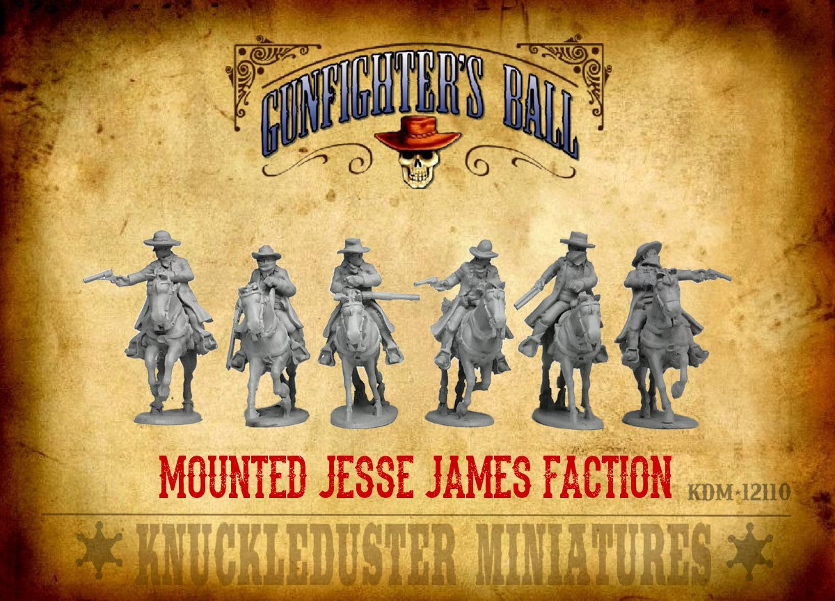 Mounted Jesse James Faction