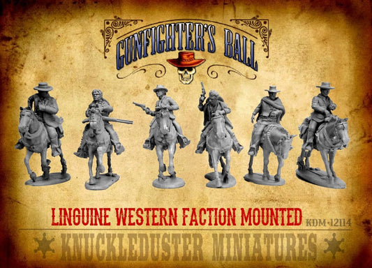 Mounted Linguine Western Faction