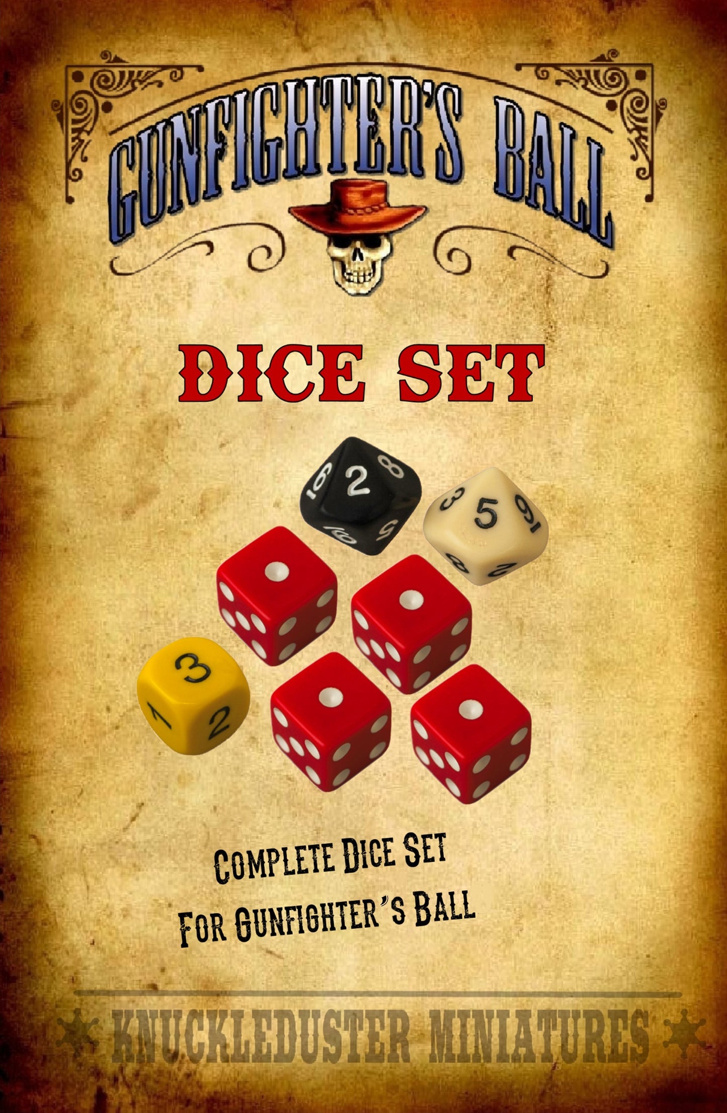 Gunfighter's Ball Dice Set