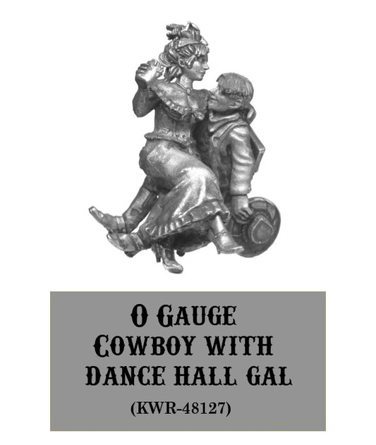 O-Gauge Cowboy With Dance Hall Gal