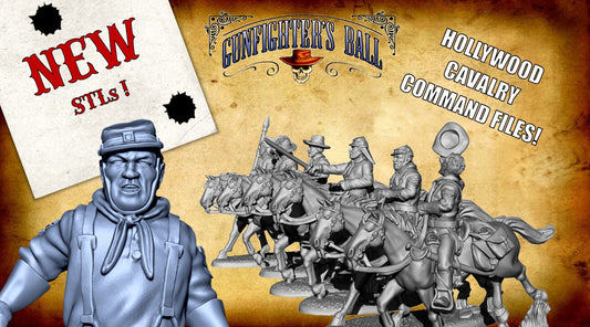 CAVALRY COMMAND STLs!
