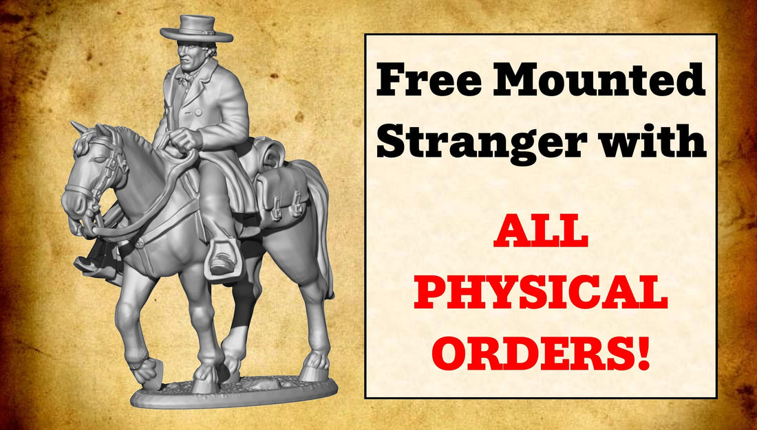 FREE MOUNTED STRANGER WITH EVERY PHYSICAL PURCHASE!