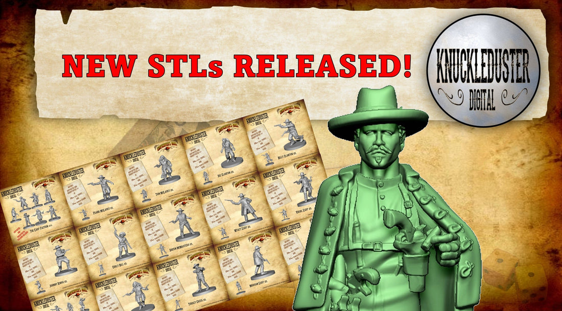 EARP AND COWBOY STLs RELEASED!