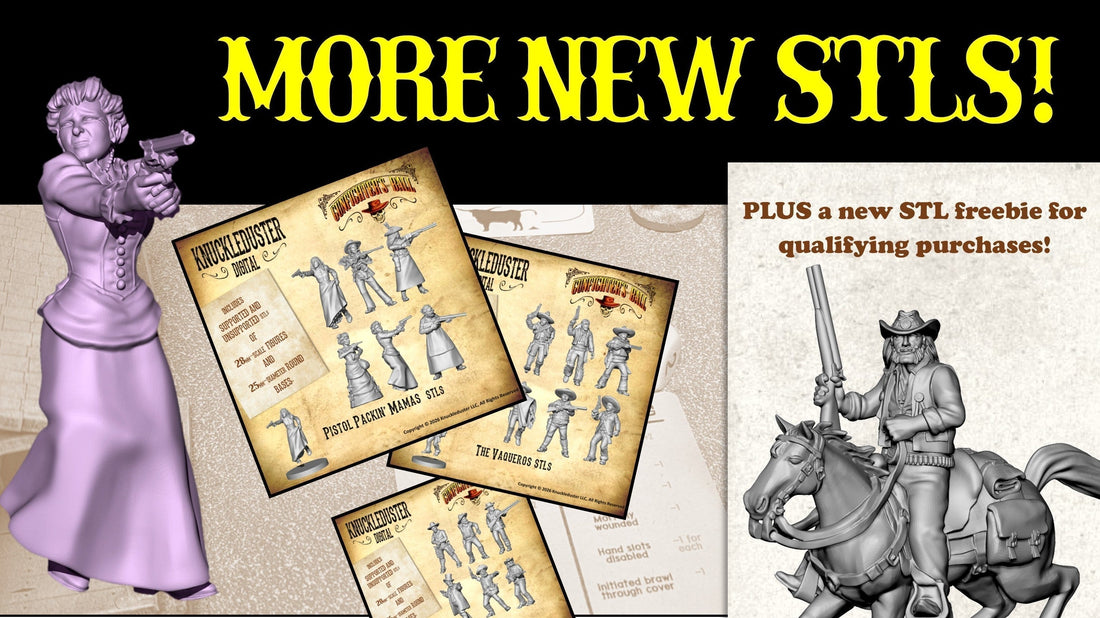 THREE NEW STL FACTIONS, BASES AND FREEBIE!