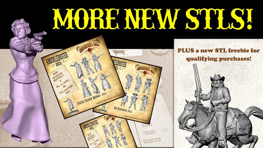 THREE NEW STL FACTIONS, BASES AND FREEBIE!