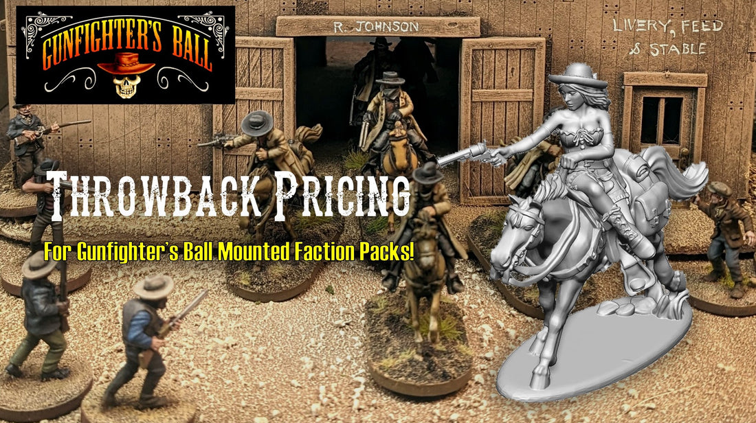 THROWBACK PRICING FOR MOUNTED PACKS!