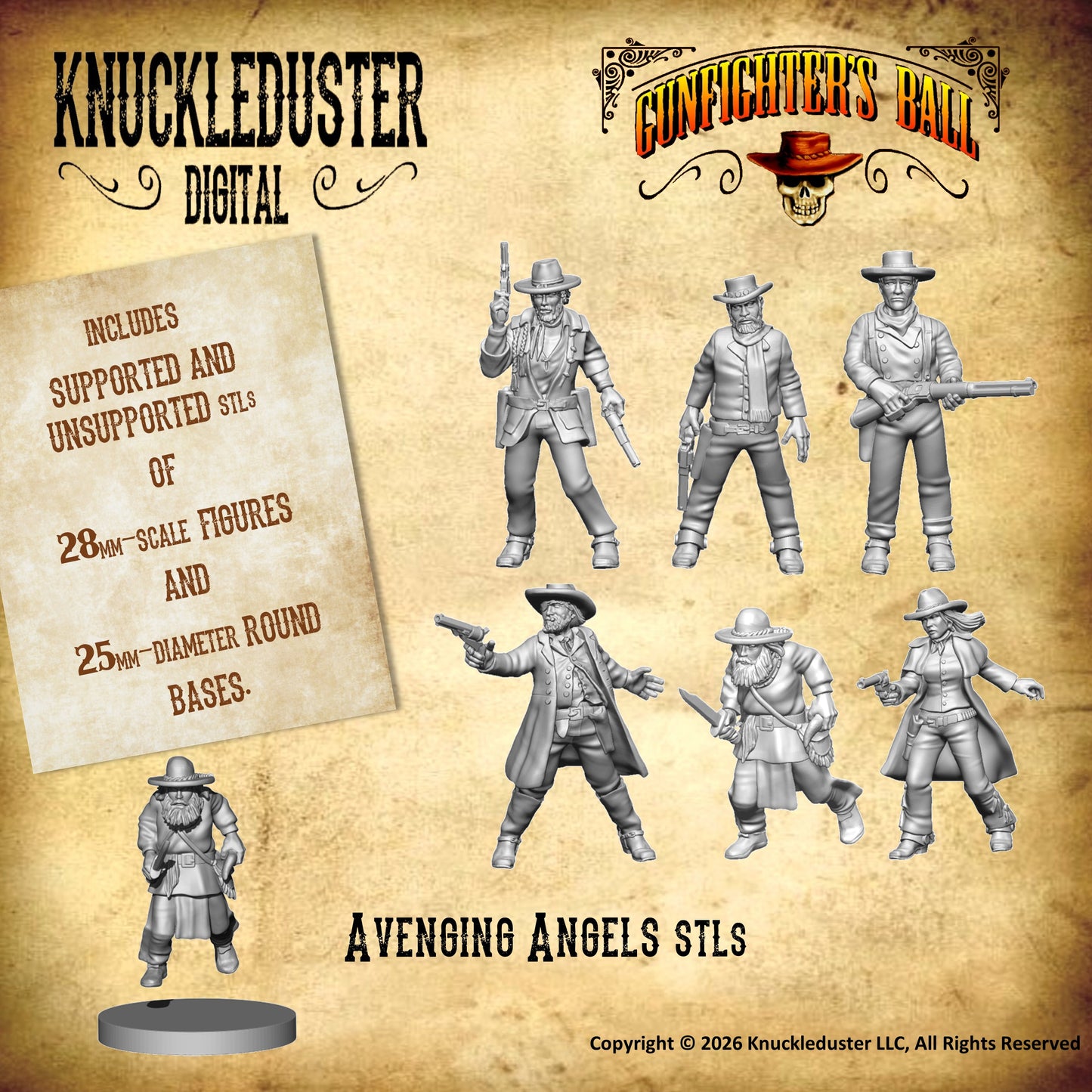 The Avenging Angels (STLs)
