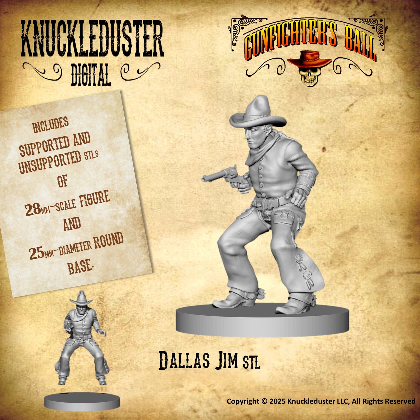 Cowtown Characters (STLs)