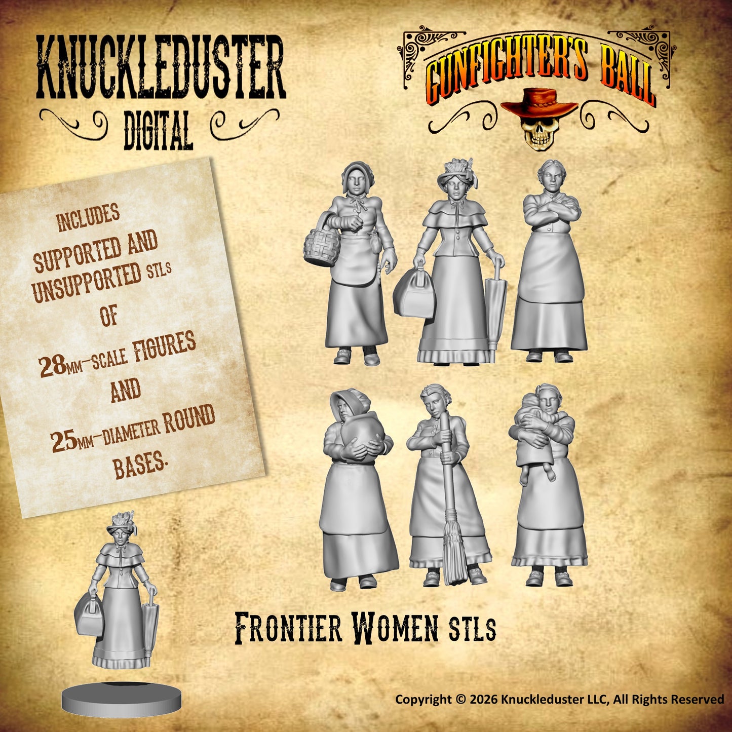 Frontier Women (STLs)