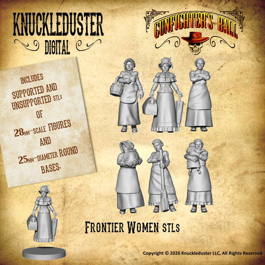 Frontier Women (STLs)