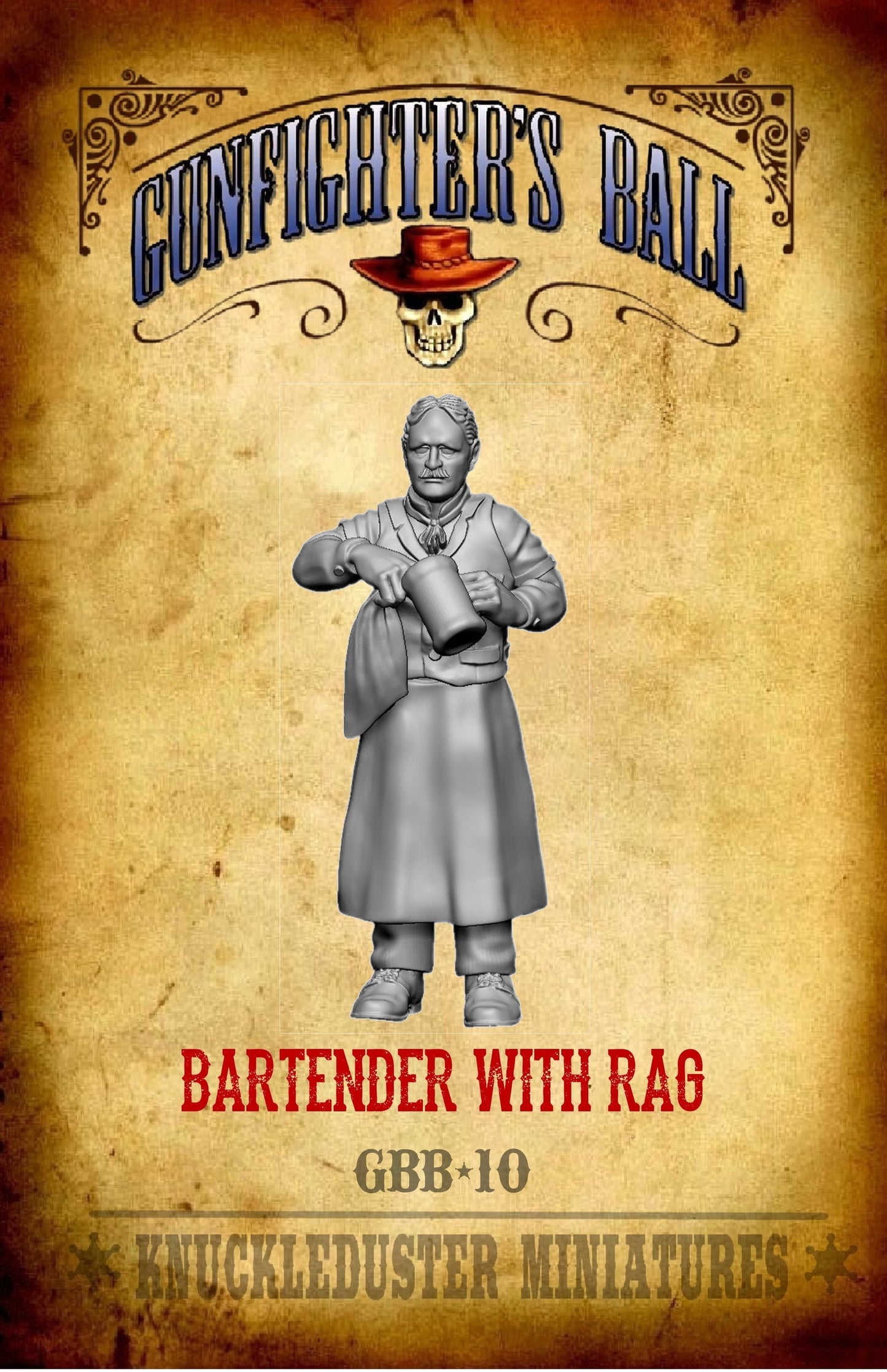 Bartender with Rag <Metal>