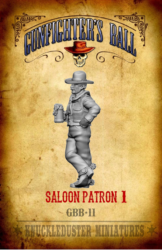 Saloon Patron 1 (Snap Tray)
