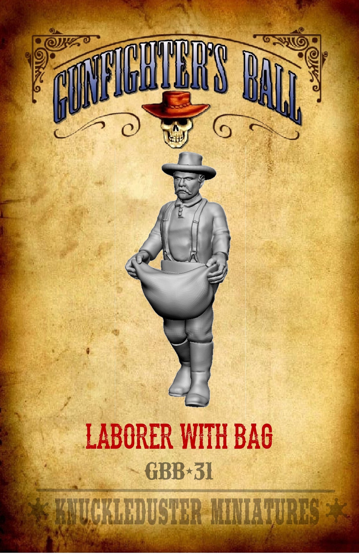 Laborer with Bag <Metal>