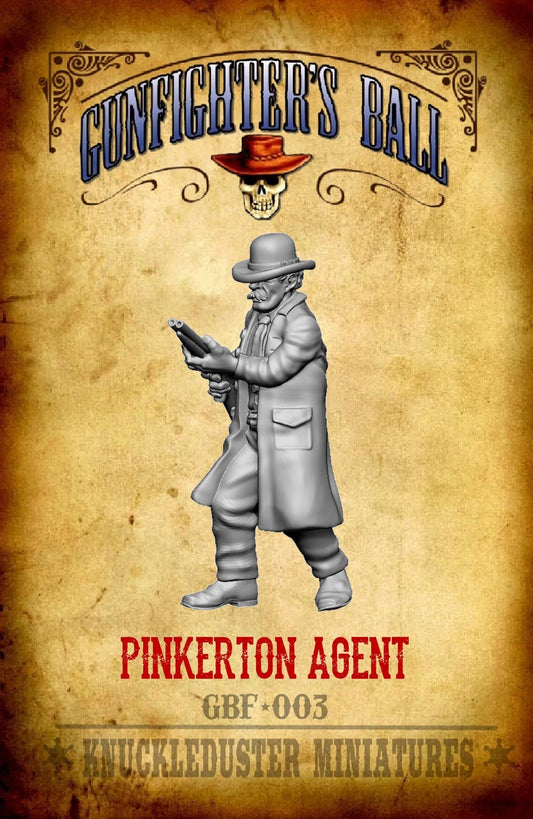 Pinkerton Agent (Snap Tray)