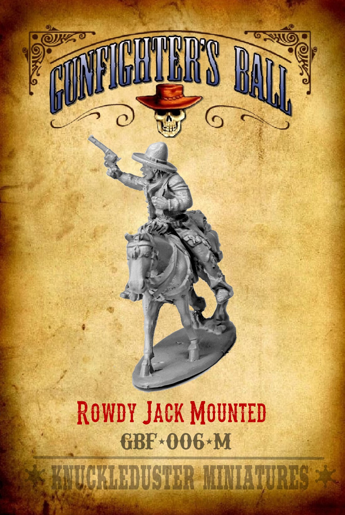 Rowdy Jack, Mounted